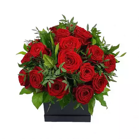 Red Flower Box