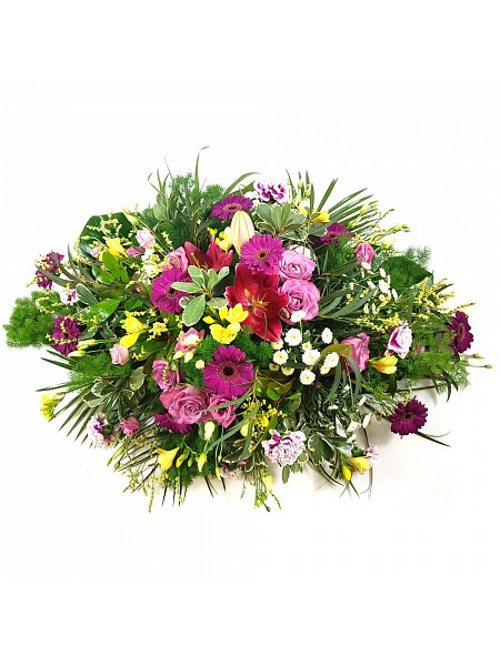 Похоронный букет смесь цветов