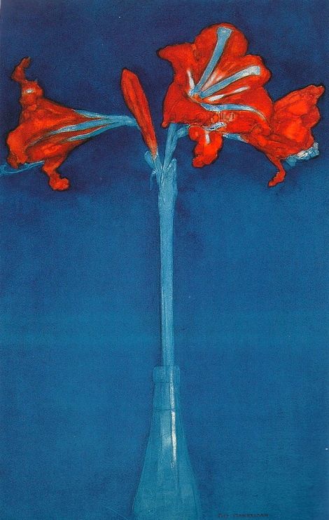 Amaryllis, 1910 Piet Mondrian