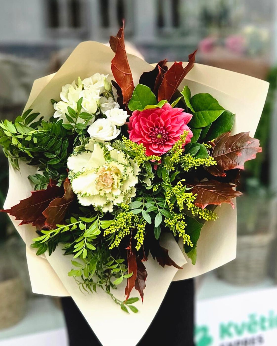 Podzimní kytice Lítačka