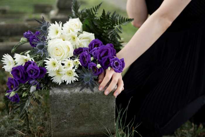 jaké květiny na pohřeb
