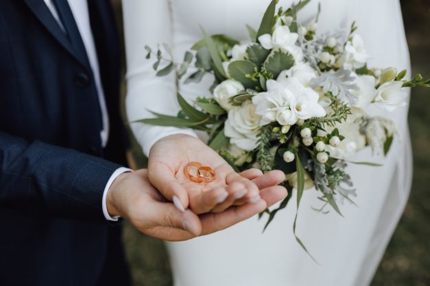 svatební kytice nevěsta