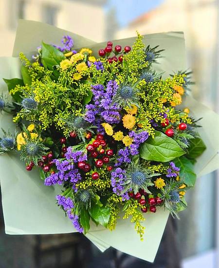 Букет чертополоха