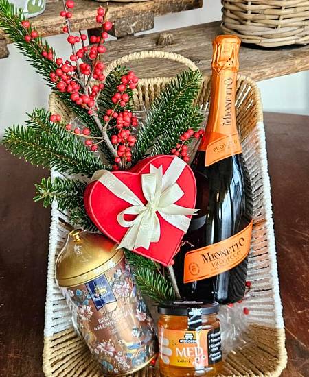 Dárková krabice orange Mionetto