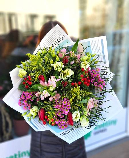 Jarní kytice Křepelka