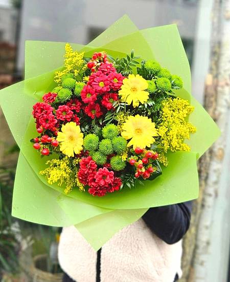 Podzimní kytice Barvířka