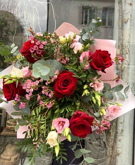 Kytice Romance v eukalyptu