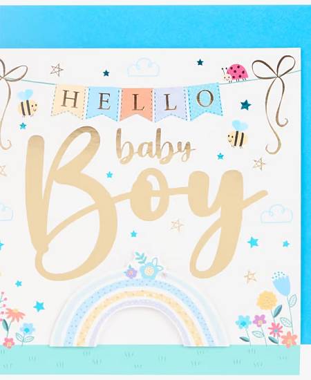 Přání k narození chlapečka