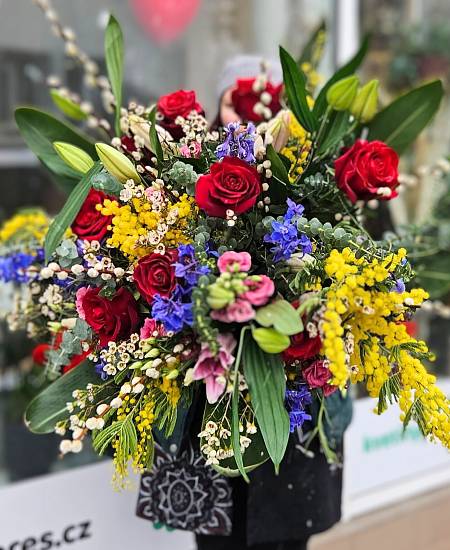 A fluttering bouquet