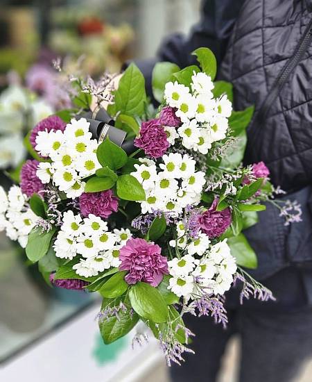 Smuteční kytice Modré nebe