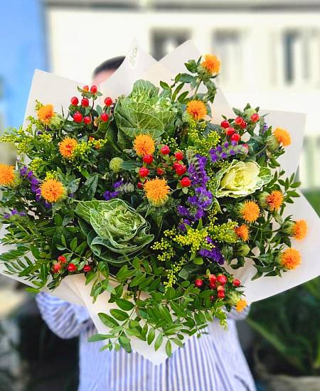 Špenátová kytice Brassica