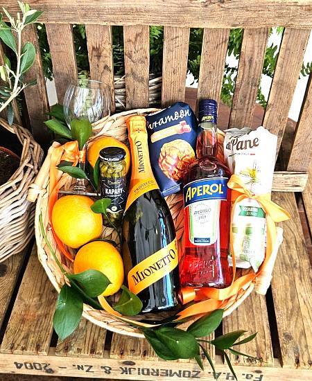 Svěží koš Aperol Spritz