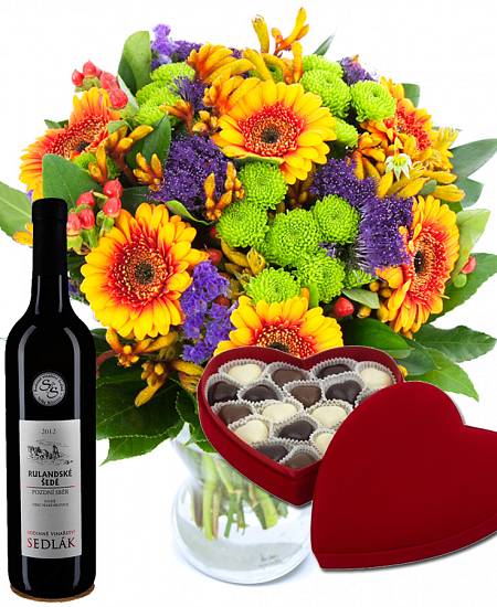 Beautiful autumn bouquet