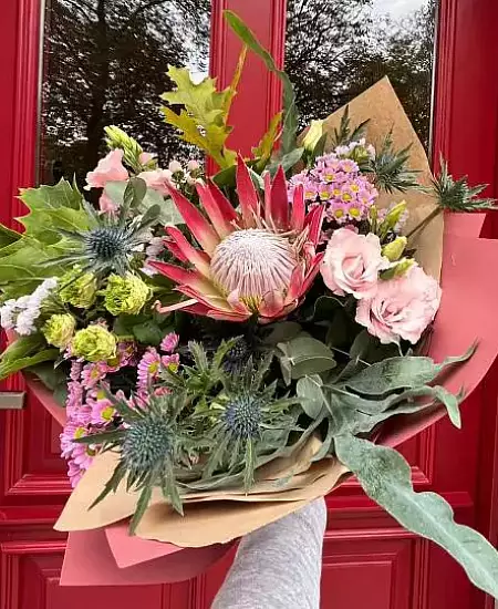 Kytice Protea