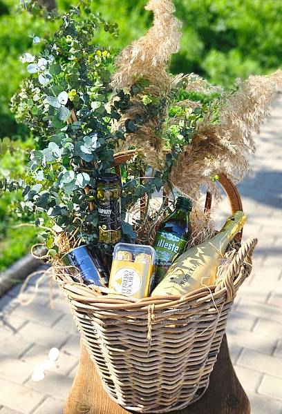 Elegant Eucalyptus basket