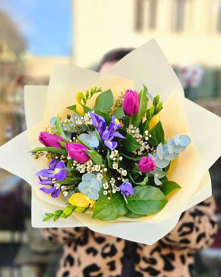 Kytice Něžný tulipánek