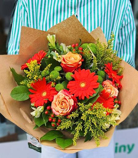 Kytice Podzimní zahrada