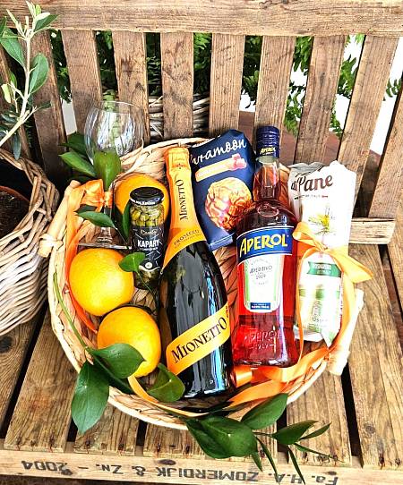 Svěží koš Aperol Spritz