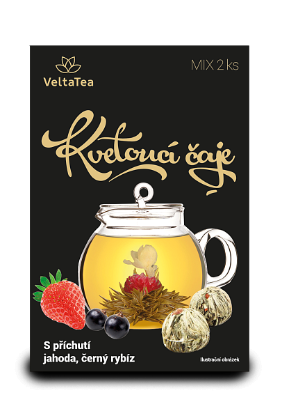 VELTA TEA White Flower (Strawberry Blackcurrant)