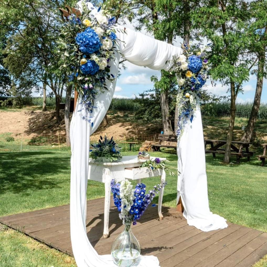 stavatební slavobrána dekorace